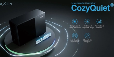 Introducing AXEN's Latest Achievement: The 'CozyQuiet®' Technology