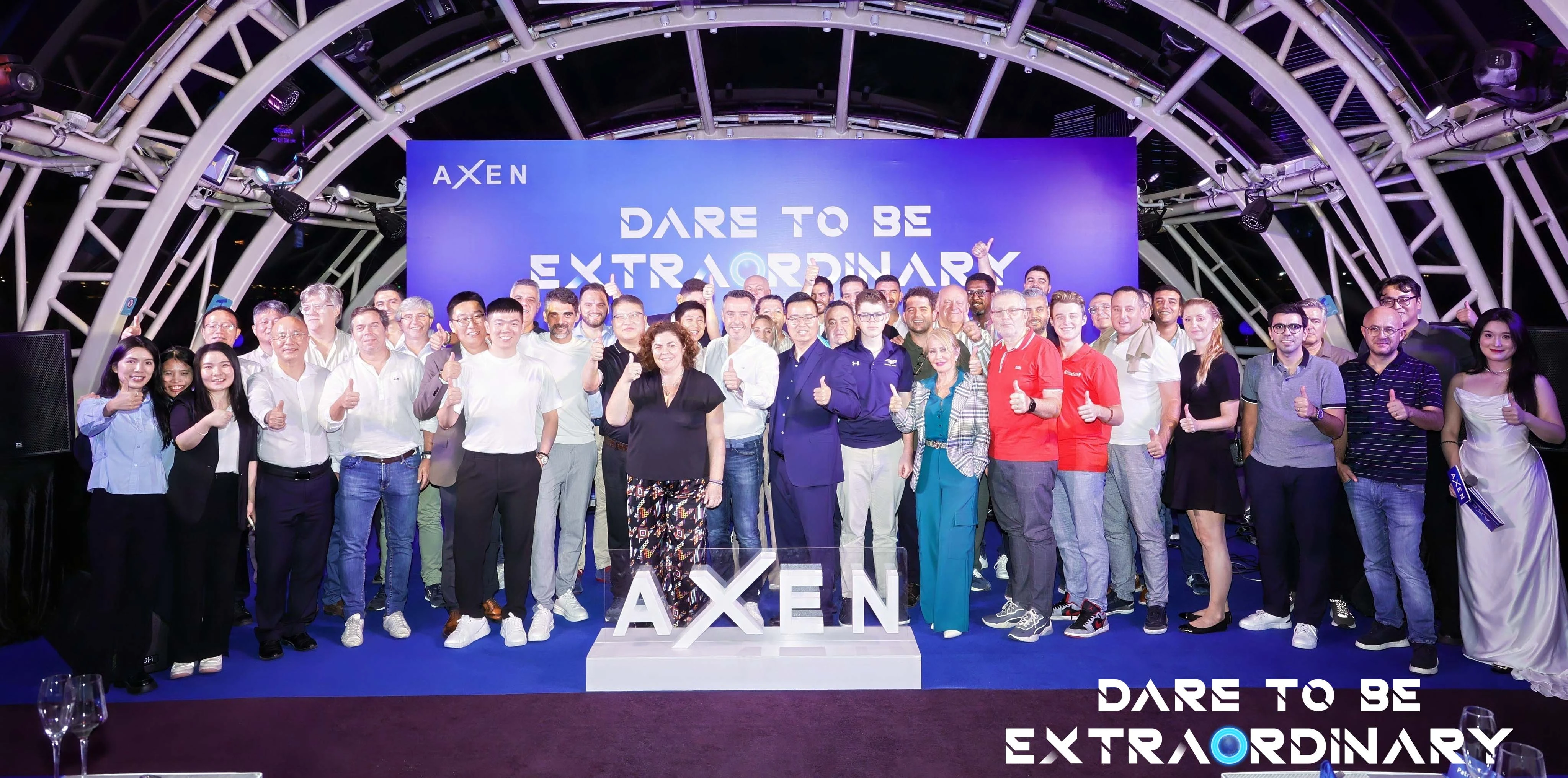 Dare To Be Extraordinary - AXEN cruise tour